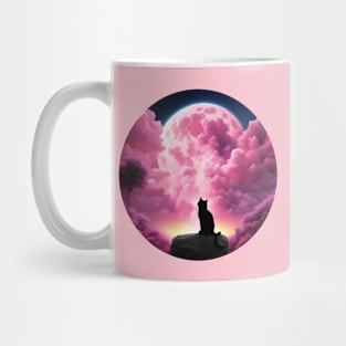 Moon Cat Mug